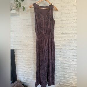 Garnet hill cotton long tank dress